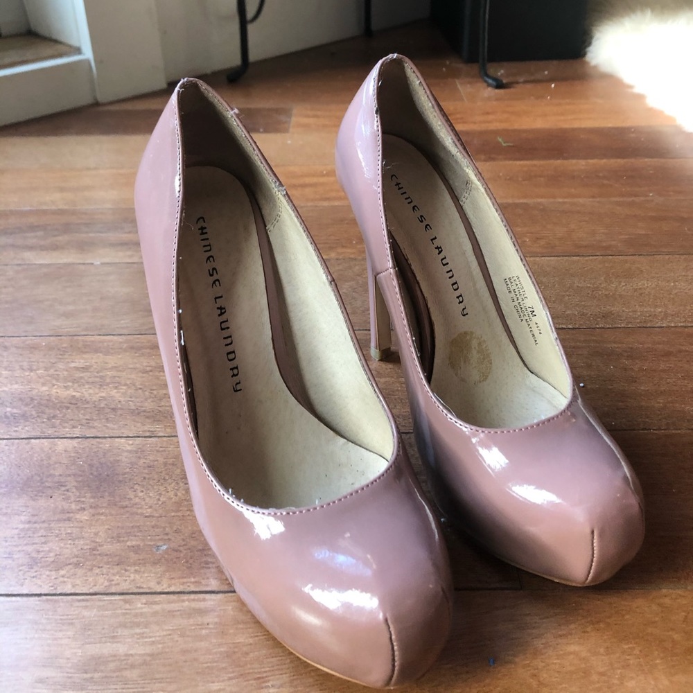 Chinese Laundry Nude/Blush Heels